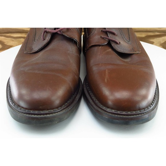 Giorgio Brutini Shoes Sz 9 M Brown Derby Oxfords Leather‎ Men